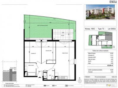 Annonce Location 3 pices Appartement Perpignan 66
