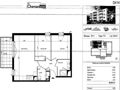 Annonce Location 3 pices Appartement Perpignan 66