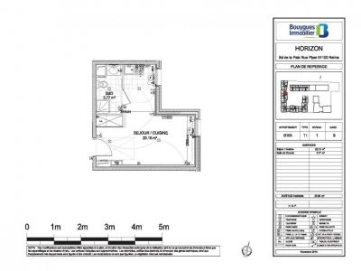 For rent Reims 1 room 23 m2 Marne (51100) photo 1
