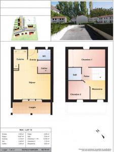 For rent Chasseneuil-du-poitou 3 rooms 62 m2 Vienne (86360) photo 1