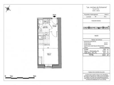 For rent Arras 1 room 23 m2 Pas de calais (62000) photo 1