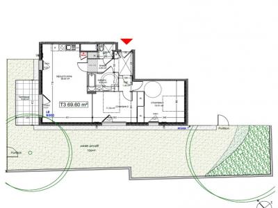 For rent Saint-priest 3 rooms 69 m2 Rhone (69800) photo 1