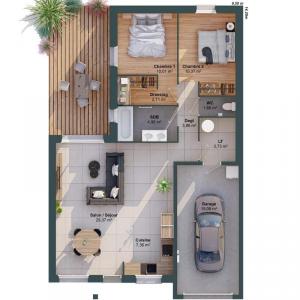 For sale Andilly 4 rooms 74 m2 Charente maritime (17230) photo 4