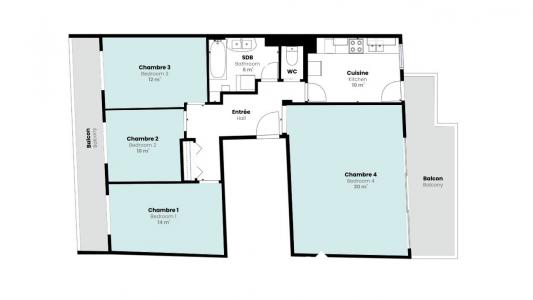 For rent Toulouse 1 room 14 m2 Haute garonne (31000) photo 0