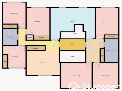 Louer Appartement Paris-16eme-arrondissement 1281 euros