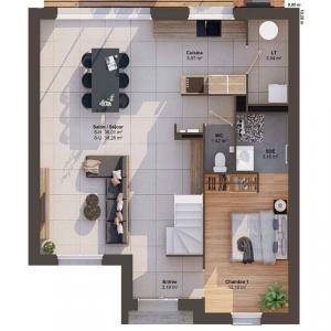 Acheter Maison 107 m2 Goven