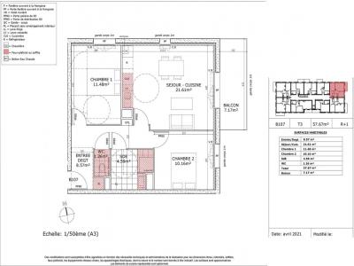 Annonce Location 3 pices Appartement Carpiquet 14