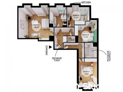 For rent Saint-denis 1 room 10 m2 Seine saint denis (93200) photo 3