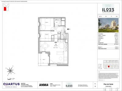 For rent Clermont-ferrand 3 rooms 67 m2 Puy de dome (63000) photo 1