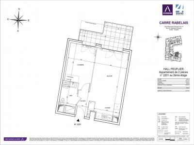 Annonce Location 2 pices Appartement Tours 37