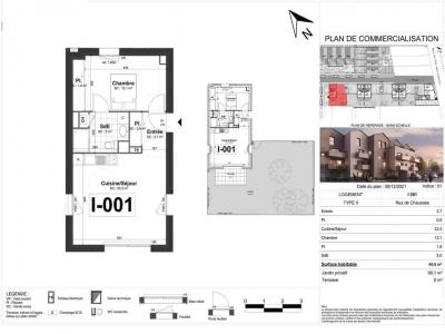 Annonce Location 2 pices Appartement Tours 37