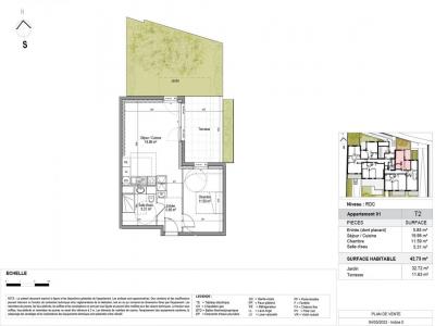 For rent Laxou 2 rooms 42 m2 Meurthe et moselle (54520) photo 3