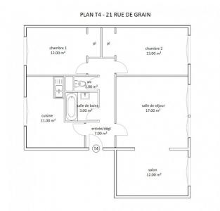 Annonce Location 4 pices Appartement Chaumont-porcien 08