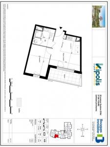 For rent Tours 2 rooms 35 m2 Indre et loire (37000) photo 1