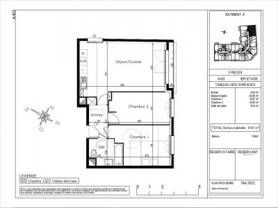 For rent Limeil-brevannes 3 rooms 61 m2 Val de Marne (94450) photo 1