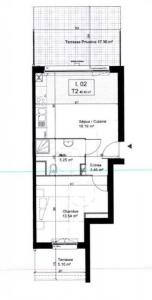 For rent Lille 2 rooms 40 m2 Nord (59000) photo 3