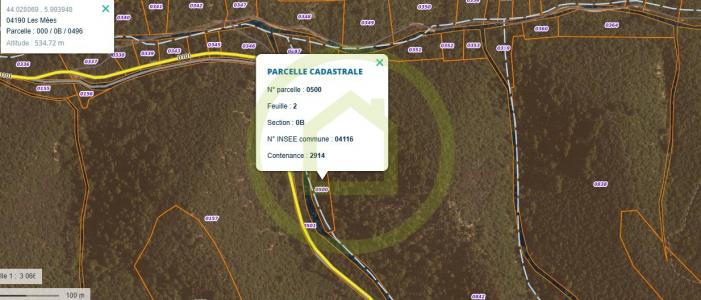 Annonce Vente Terrain Mees 04