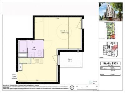 Louer Appartement 26 m2 Dijon