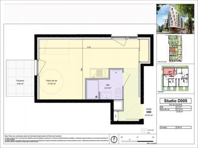 Louer Appartement 24 m2 Dijon