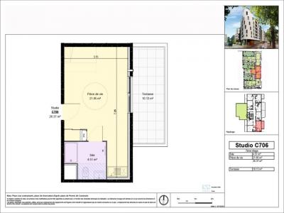 Louer Appartement 26 m2 Dijon