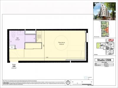 Louer Appartement 23 m2 Dijon