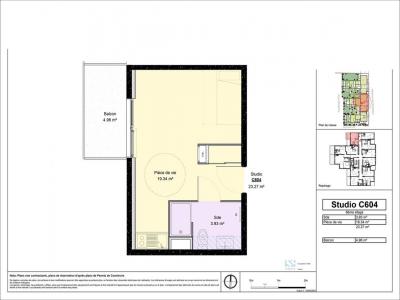 Louer Appartement 23 m2 Dijon