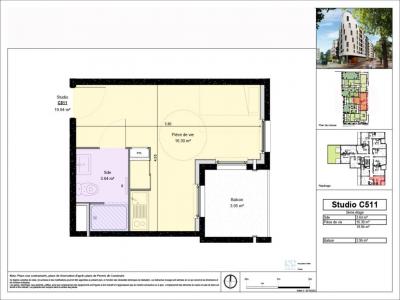 Louer Appartement 19 m2 Dijon
