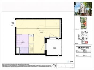 Louer Appartement 19 m2 Dijon