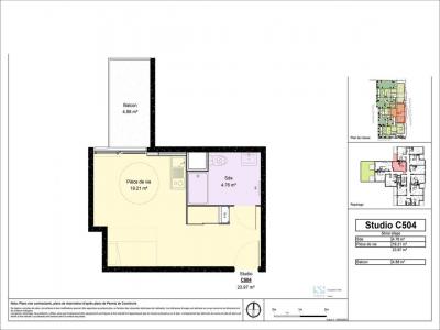 Louer Appartement 23 m2 Dijon