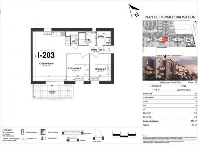 Annonce Location 3 pices Appartement Tours 37