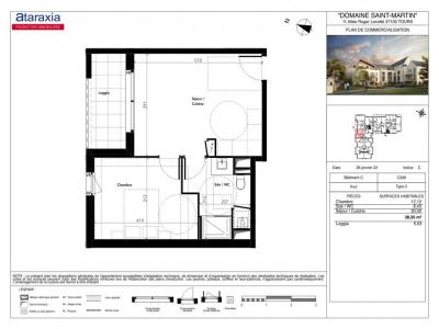 Annonce Location 2 pices Appartement Tours 37