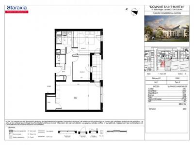 Annonce Location 3 pices Appartement Tours 37