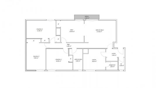 Louer Appartement 83 m2 Signy-l'abbaye