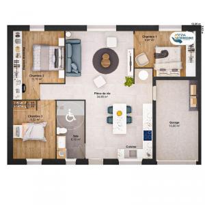 Acheter Maison Herbiers 156323 euros