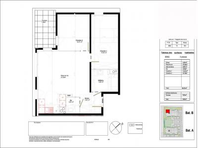 Louer Appartement 64 m2 Ars-sur-moselle