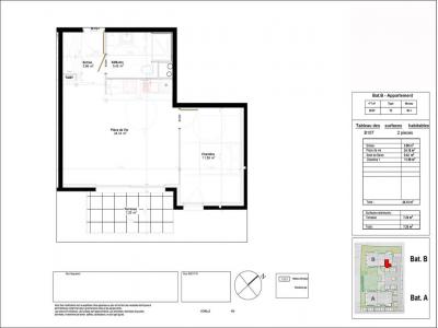 Louer Appartement 45 m2 Ars-sur-moselle