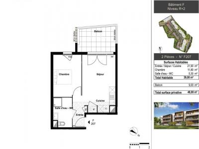 Annonce Location 2 pices Appartement Frejus 83