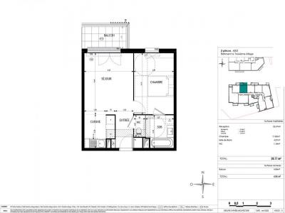 Louer Appartement 39 m2 Epinay-sur-orge