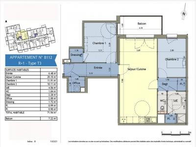 Louer Appartement Amiens 858 euros