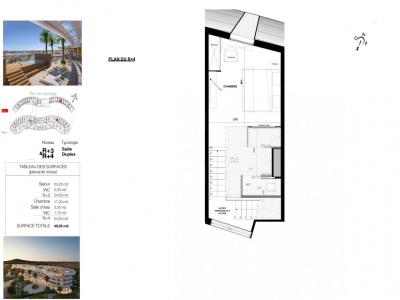 For sale Agde 2 rooms 49 m2 Herault (34300) photo 1