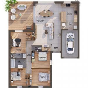 Acheter Maison 113 m2 Paimpont