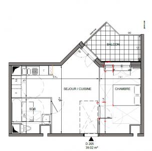 Annonce Location 2 pices Appartement Neuilly-sur-marne 93