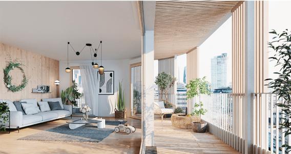 For sale Pantin 3 rooms 66 m2 Seine saint denis (93500) photo 0