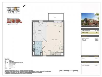 Annonce Location 2 pices Appartement Armentieres 59