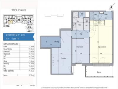 Annonce Location 3 pices Appartement Margny-les-compiegne 60