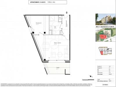 Annonce Location 2 pices Appartement Nancy 54