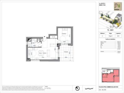 For sale PROXIMIT PLACE GNRAL A 4 rooms 97 m2 Rhone (69008) photo 4