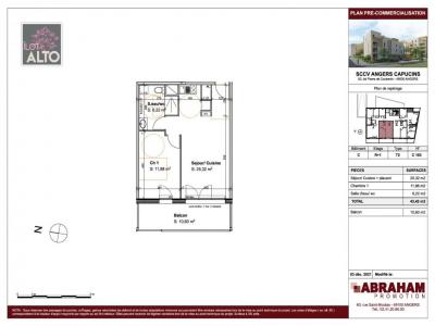 For rent Angers 2 rooms 43 m2 Maine et loire (49100) photo 2