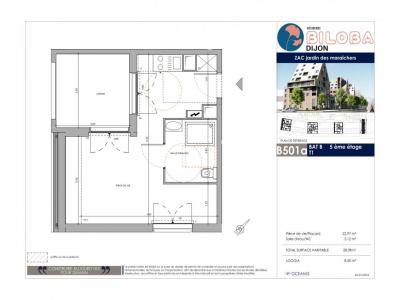 For rent Dijon 1 room 28 m2 Cote d'or (21000) photo 0