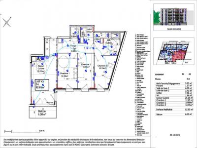 For rent Armentieres 4 rooms 82 m2 Nord (59280) photo 4
